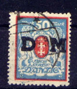 (451) Danzig Dienst Nr.33                        O  gestempelt