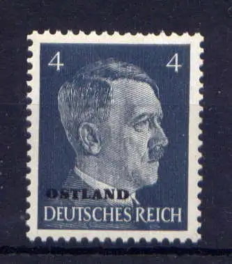 (003) Deutsches Reich Ostland Nr.3                 *  ungebraucht