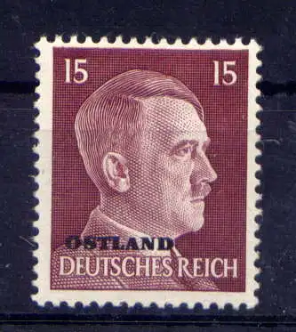 (008) Deutsches Reich Ostland Nr.9                 *  ungebraucht
