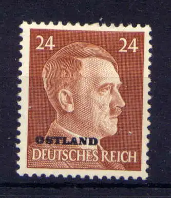 (010) Deutsches Reich Ostland Nr.12                 *  ungebraucht