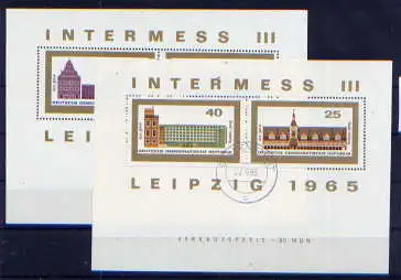 (33467) DDR Nr.1126/9 Block 23/4                     O  gestempelt