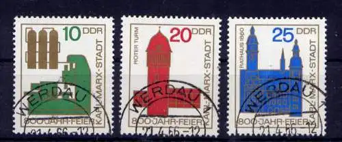 (33480) DDR Nr.1117/9                     O  gestempelt