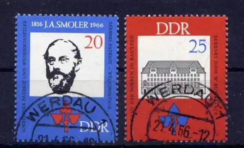 (33496) DDR Nr.1165/6                     O  gestempelt