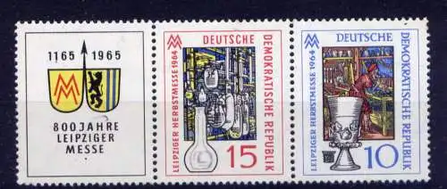 (33508) DDR Nr.1052/3 Streifen                     **  postfrisch