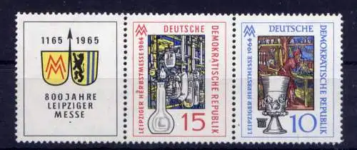 (33509) DDR Nr.1052/3 Streifen                     **  postfrisch