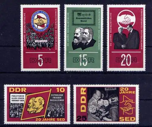 (33550) DDR Nr.1173/7                     **  postfrisch