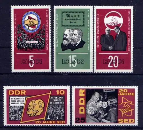 (33551) DDR Nr.1173/7                     **  postfrisch