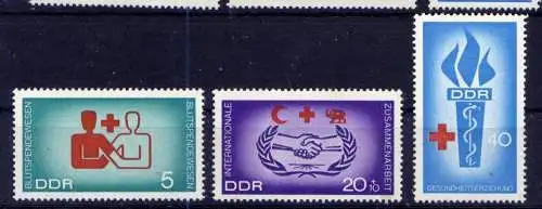 (33578) DDR Nr.1207/9                     **  postfrisch