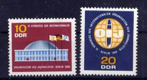 (33582) DDR Nr.1212/3                     **  postfrisch