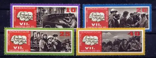 (33621) DDR Nr.1258/61                     **  postfrisch