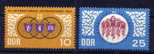 (33637) DDR Nr.1278/9                     **  postfrisch