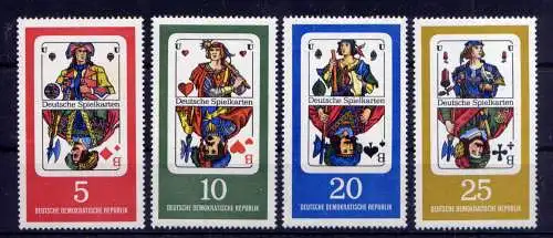 (33652) DDR Nr.1298/1301                     **  postfrisch