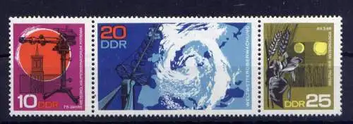 (33670) DDR Nr.1343/5 Streifen                **  postfrisch