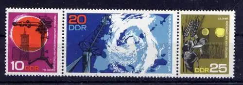 (33671) DDR Nr.1343/5 Streifen                **  postfrisch