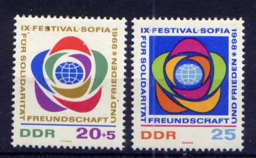 (33694) DDR Nr.1377/8                **  postfrisch