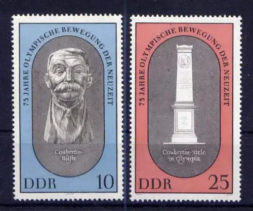 (33729) DDR Nr.1489/90                **  postfrisch