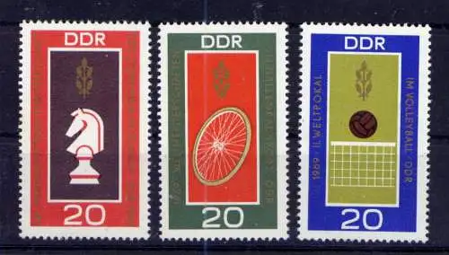 (33731) DDR Nr.1491/3                **  postfrisch