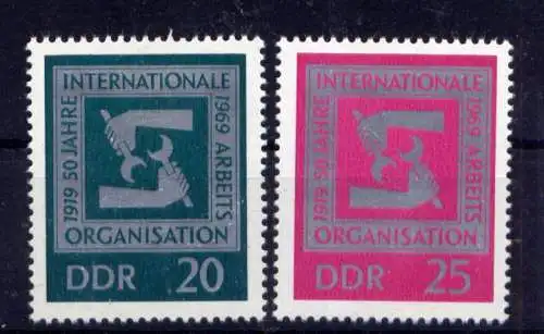 (33745) DDR Nr.1517/8                    **  postfrisch