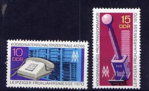 (33764) DDR Nr.1551/2                    **  postfrisch