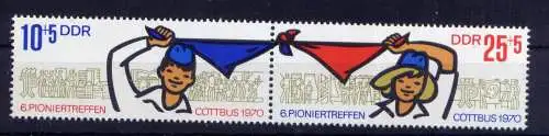 (33793) DDR Nr.1596/7 Paar                    **  postfrisch