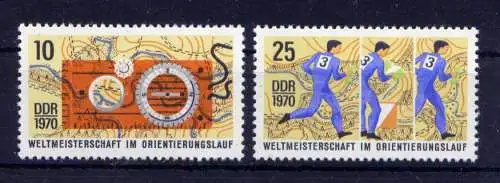 (33802) DDR Nr.1605/6                    **  postfrisch
