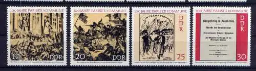(33827) DDR Nr.1655/8                    **  postfrisch