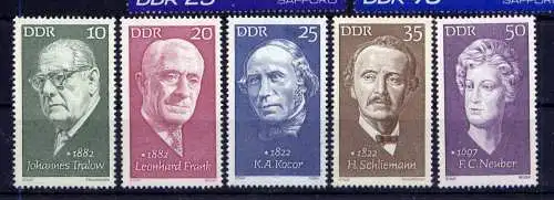(33876) DDR Nr.1731/5              **  postfrisch