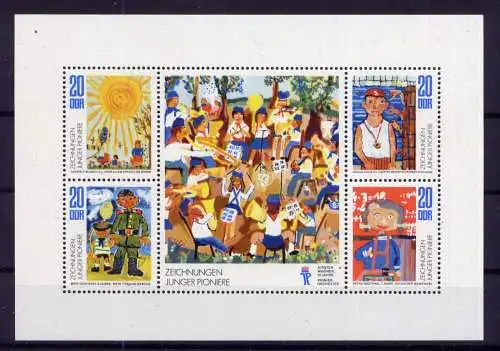 (33990) DDR Nr.1991/4 Kleinbogen             **  postfrisch