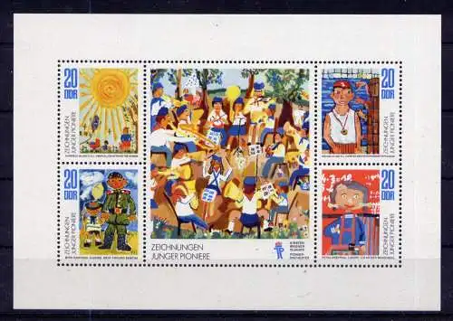 (33991) DDR Nr.1991/4 Kleinbogen             **  postfrisch