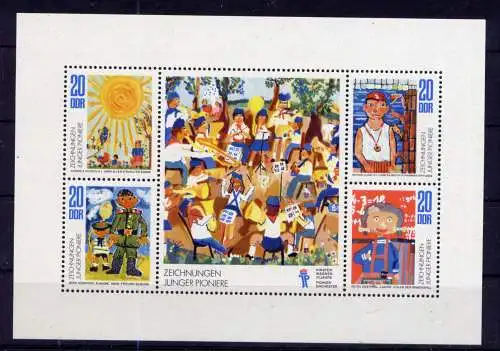 (33993) DDR Nr.1991/4 Kleinbogen             **  postfrisch