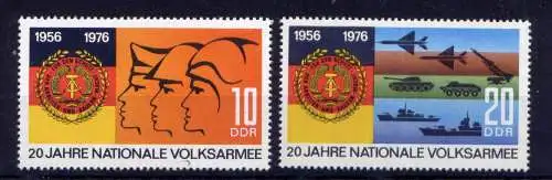 (34047) DDR Nr.2116/7             **  postfrisch