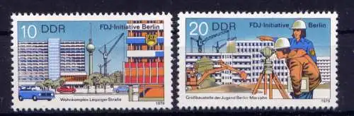(34177) DDR Nr.2424/5             **  postfrisch