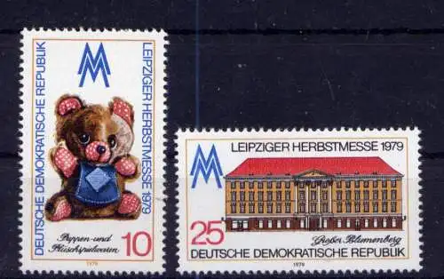 (34196) DDR Nr.2452/3             **  postfrisch
