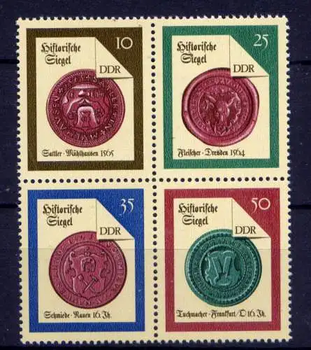 (34225) DDR Nr.3156/9 Viererblock               **  postfrisch
