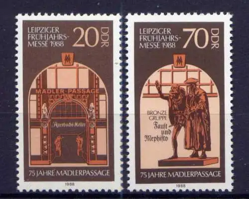 (34231) DDR Nr.3153/4                **  postfrisch