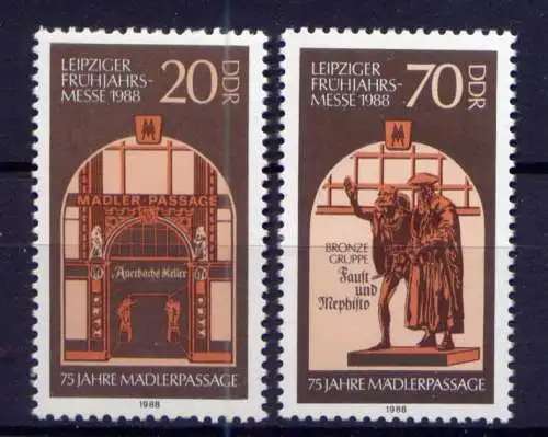 (34233) DDR Nr.3153/4                **  postfrisch