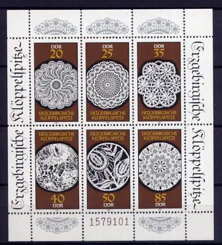 (34244) DDR Nr.3215/20 Streifen                **  postfrisch