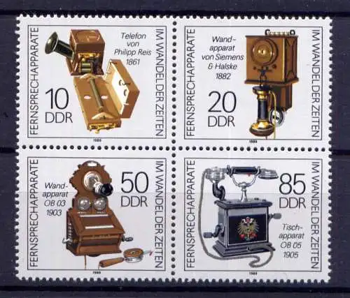 (34251) DDR Nr.3226/9 Viereblock                **  postfrisch