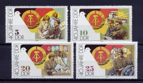 (34269) DDR Nr.3279/82                  **  postfrisch