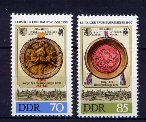 (34289) DDR Nr.3316/7                  **  postfrisch