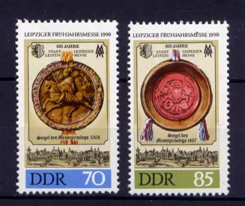 (34290) DDR Nr.3316/7                  **  postfrisch