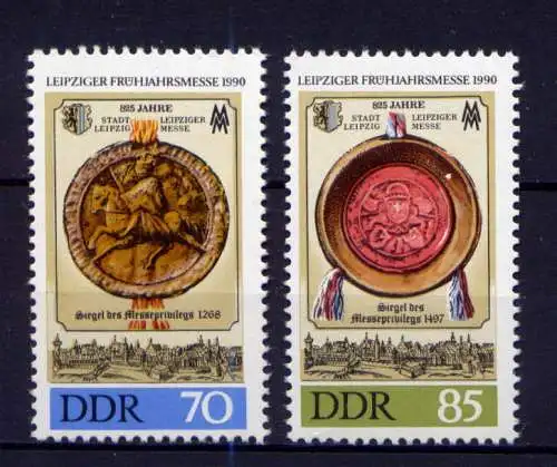 (34291) DDR Nr.3316/7                  **  postfrisch