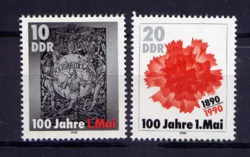 (34299) DDR Nr.3322/3                  **  postfrisch