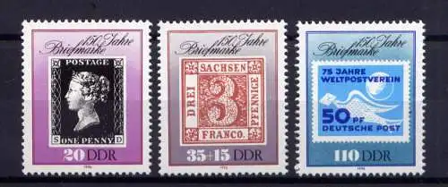 (34307) DDR Nr.3329/31                  **  postfrisch