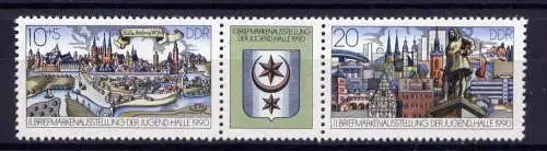 (34316) DDR Nr.3338/9 Streifen                  **  postfrisch
