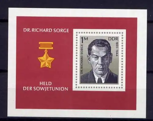 (34351) DDR Nr.2115  Block 44                  **  postfrisch
