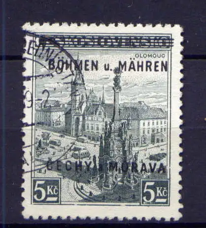 (614) Böhmen und Mähren Nr.18             O  gestempelt
