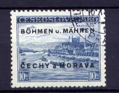 (615) Böhmen und Mähren Nr.19             O  gestempelt