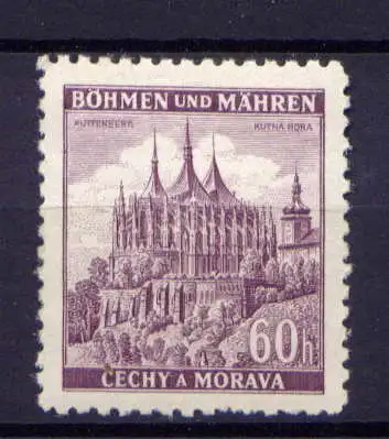 (621) Böhmen und Mähren Nr.27             **  postfrisch