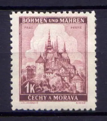 (622) Böhmen und Mähren Nr.28             **  postfrisch